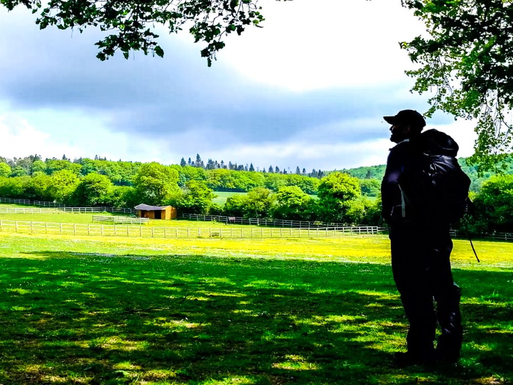 English countryside walk
